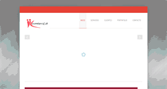 Desktop Screenshot of komunica.cl